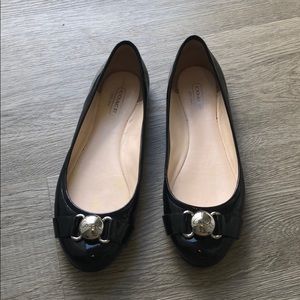 COACH Black Flat 6.5 NWOT